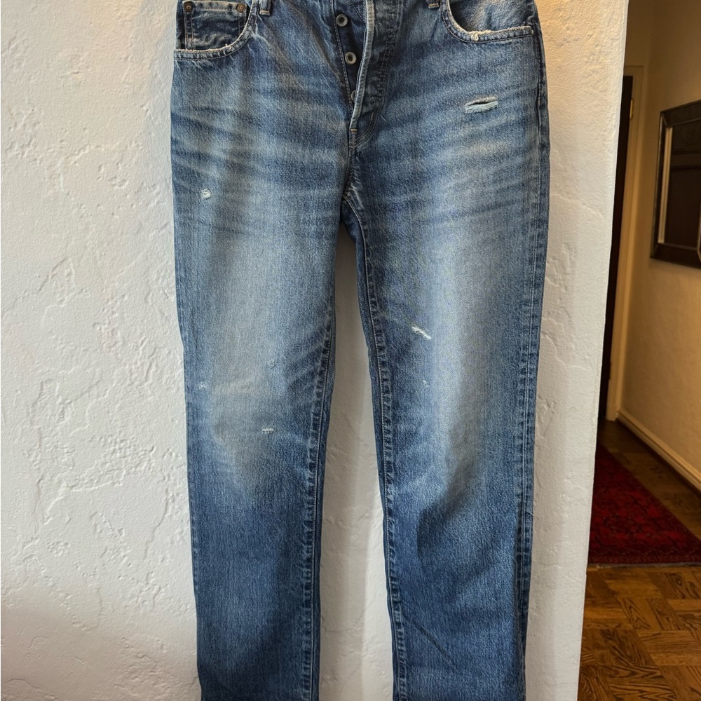 Classic Blue Aquebogue Straight-Leg Women’s Jeans - Picture 6 of 7